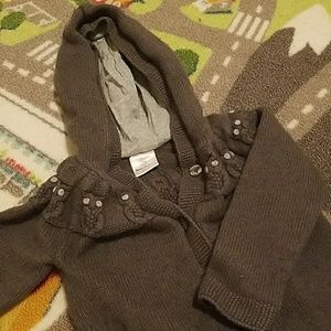 Hannah Andersson girls hooded sweater